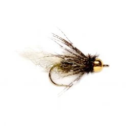 Fulling Mill Emerger Sparkle Caddis Olive Beadhead