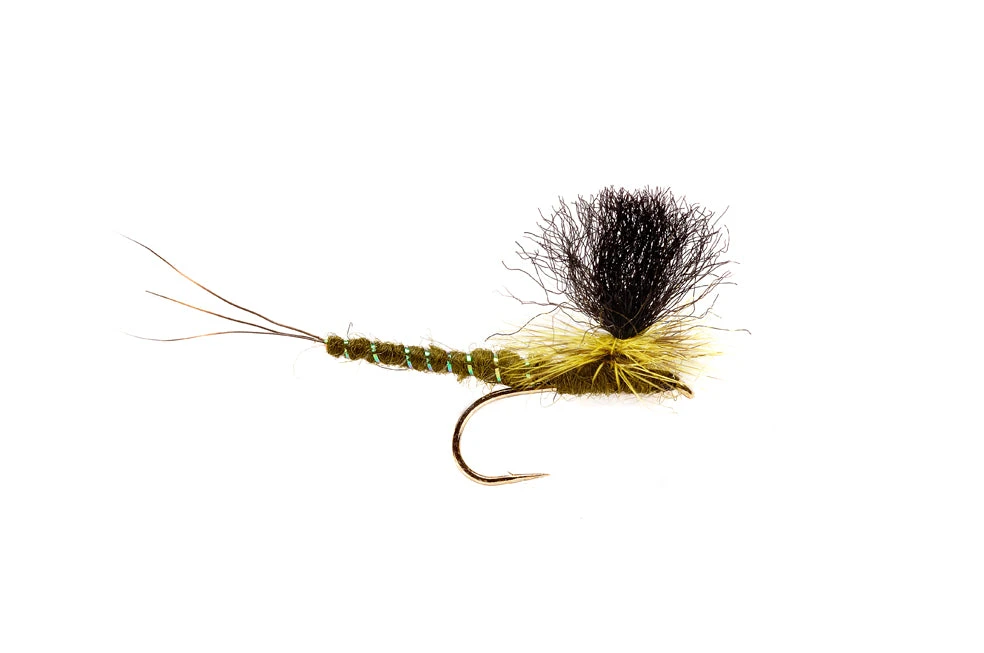 Fulling Mill Flies Travis Extended Body Green Drake 3 Fulling Mill Flies Travis Extended Body Green Drake