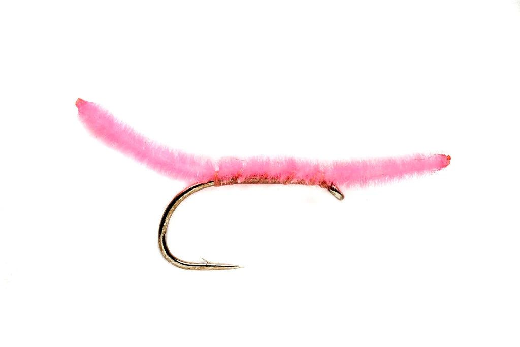 Fulling Mill San Juan Worm Pale Pink 3 Fulling Mill San Juan Worm Pale Pink