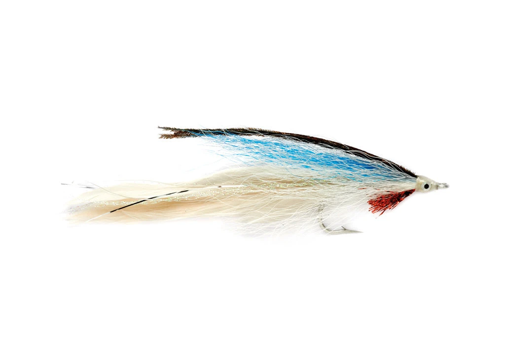 Fulling Mill Deceiver Blue & White Flies 3 Fulling Mill Deceiver Blue & White Flies