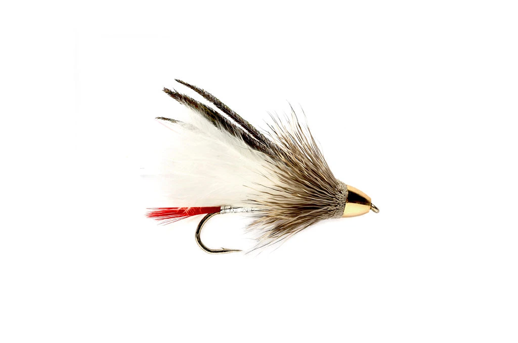 Fulling Mill Conehead Marabou Muddler White Flies 3 Fulling Mill Conehead Marabou Muddler White Flies