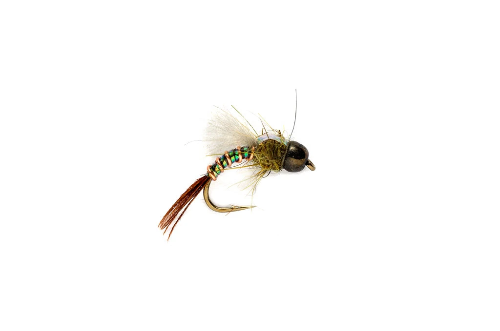 Fulling Mill Hickey's Auto Emerger BWO Tungsten Beadhead Flies 3 Fulling Mill Hickey's Auto Emerger BWO Tungsten Beadhead Flies