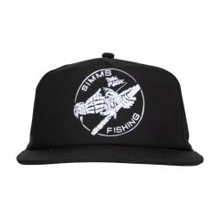 Simms Unstructured Flat Brim Cap Socks Hats Gloves
