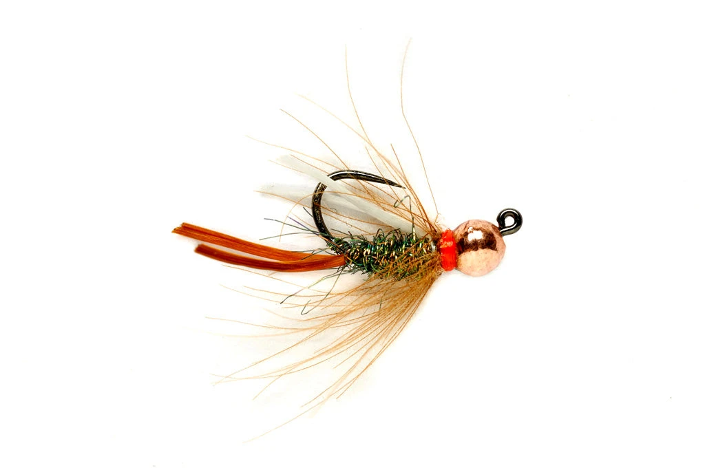 Fulling Mill Fast Water Prince Jig Tungsten Beadhead Barbless Flies 3 Fulling Mill Fast Water Prince Jig Tungsten Beadhead Barbless Flies