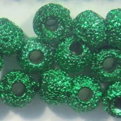 Hareline Gritty Tungsten Beads 7/64 Inch Materials