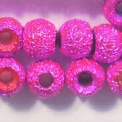 Hareline Gritty Tungsten Beads 7/64 Inch Materials