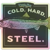 Fly Fishing Stickers TCO Fly Shop's Cold Hard Steel Sticker