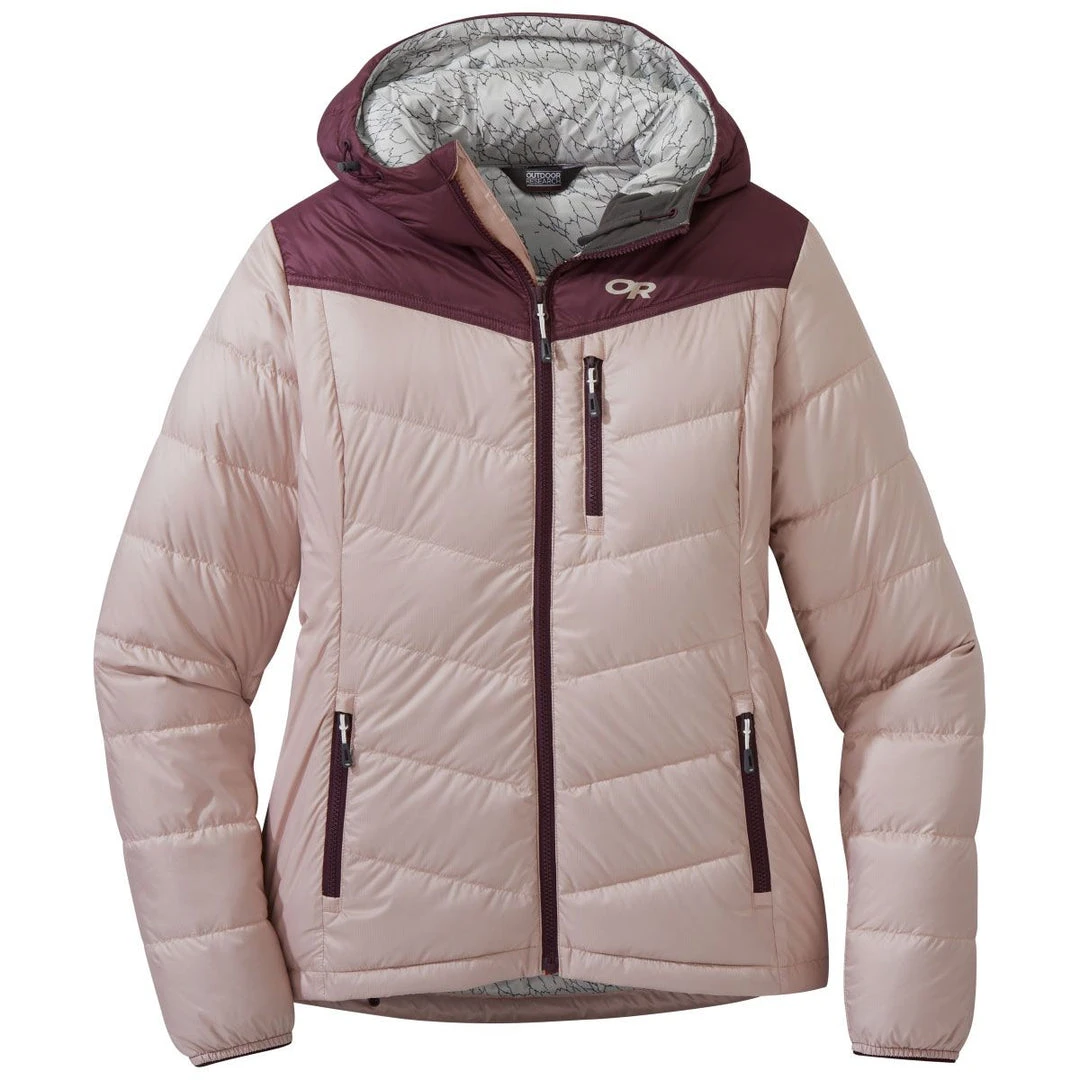 Outdoor Research Jackets OR Womens Transcendent Down Hoody - Sale 3 Outdoor Research Jackets OR Womens Transcendent Down Hoody - Sale