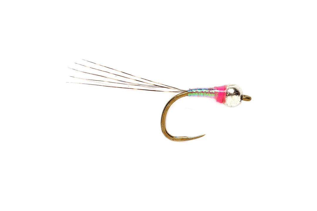 Fulling Mill Perdigon Nymph Pearl Barbless 3 Fulling Mill Perdigon Nymph Pearl Barbless