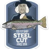 TCO Fly Shop's Steel Cut Sticker Fly Fishing Stickers