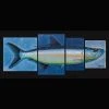 Gifts DeYoung Print - 4 Panel Tarpon - Shades Of Grey