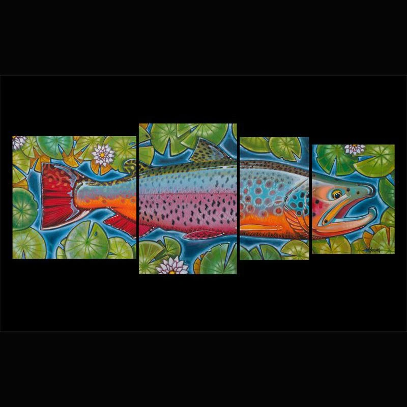 Gifts DeYoung Print - 4 In 1 Full - Lilypads 3 Gifts DeYoung Print - 4 In 1 Full - Lilypads