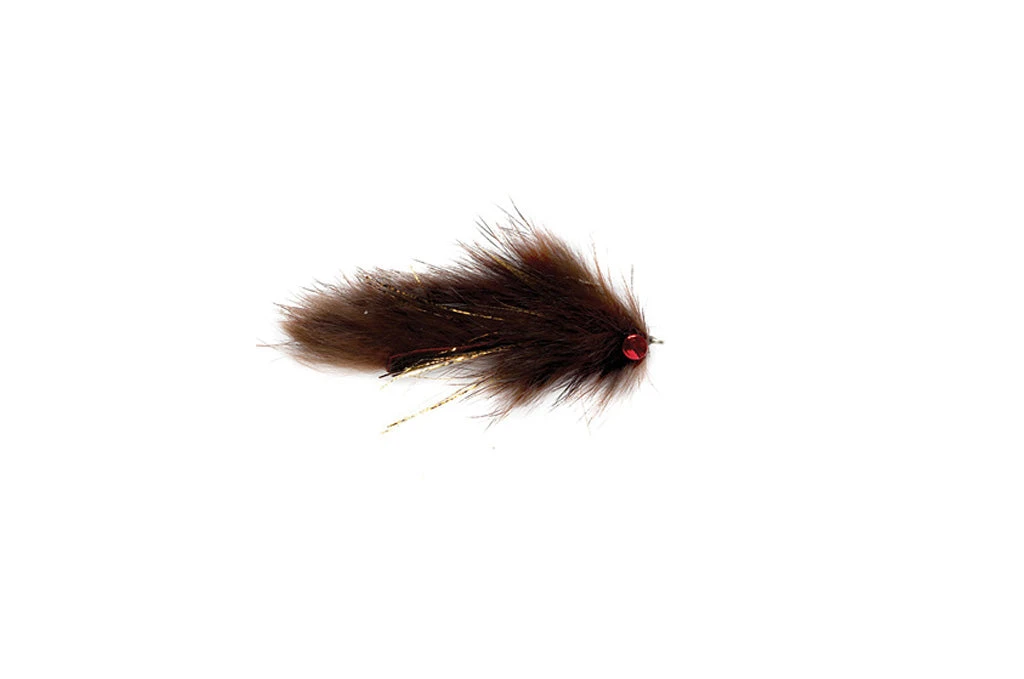 Fulling Mill Schultzy's Red Eye Leech Brown 3 Fulling Mill Schultzy's Red Eye Leech Brown