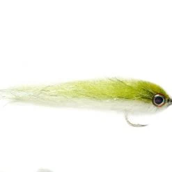 Fulling Mill Salty Mullet Olive & White Flies