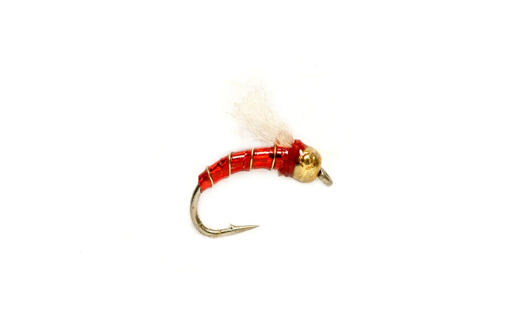 Fulling Mill Lexi's TH Holo-Z Midge Red Flies 3 Fulling Mill Lexi's TH Holo-Z Midge Red Flies