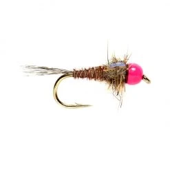 Fulling Mill Flies Hot Head Euro Pheasant Tail Pink