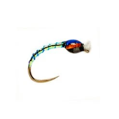 Fulling Mill Flies Oil Slick Buzzer Opal & Red Beadhead