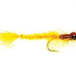 Fulling Mill Flies Living Damsel Gold Olive