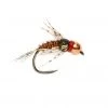 Fulling Mill Flies Pheasant Tail Red Collar Leggy Tungsten Beadhead Barbless