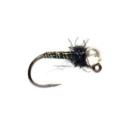 Fulling Mill Espresso Midge Black Barbless Flies