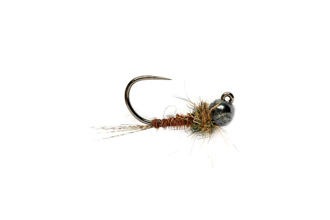 Fulling Mill Pheasant Tail Natural Jig Barbless 3 Fulling Mill Pheasant Tail Natural Jig Barbless