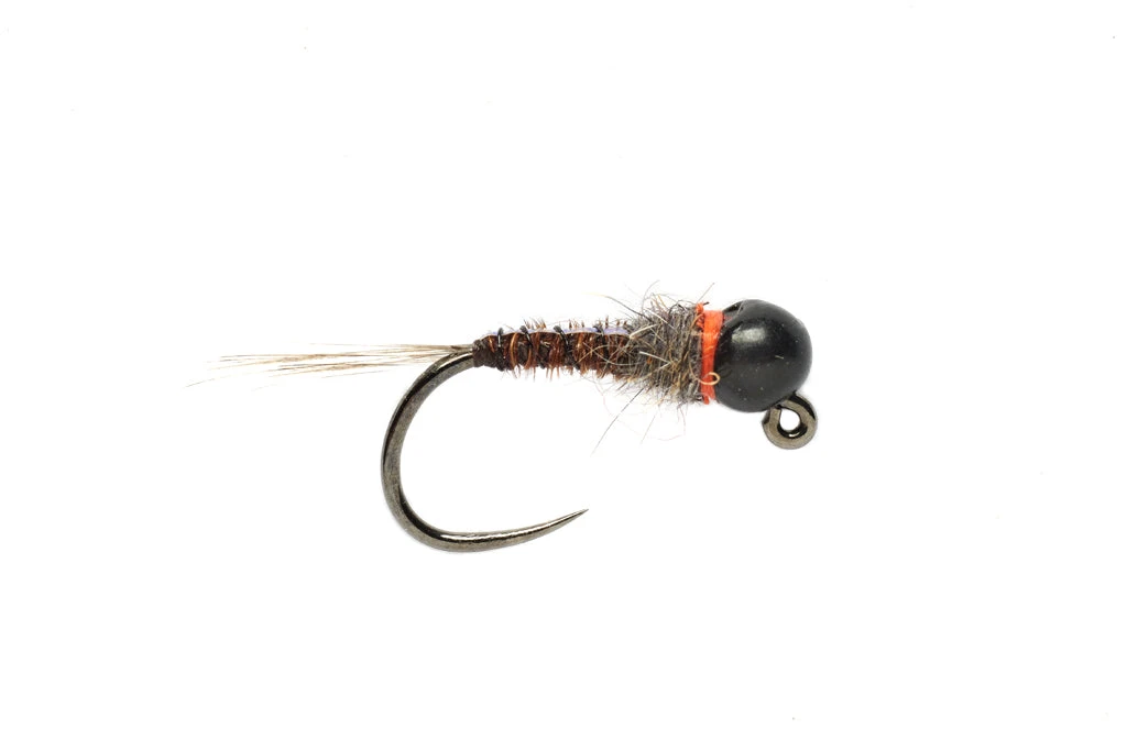 Fulling Mill Flashback Pheasant Tail Jig Barbless Flies 3 Fulling Mill Flashback Pheasant Tail Jig Barbless Flies