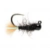 Fulling Mill Black Jig Barbless Flies 1 Fulling Mill Black Jig Barbless Flies