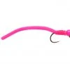 Fulling Mill Flies Squirminator Hot Head Jig Hot Pink Barbless