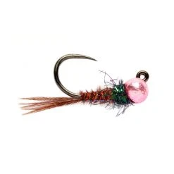 Fulling Mill Roza's Pink PT Barbless Flies