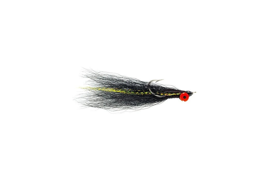 Fulling Mill Clouser Minnow Black Flies 3 Fulling Mill Clouser Minnow Black Flies