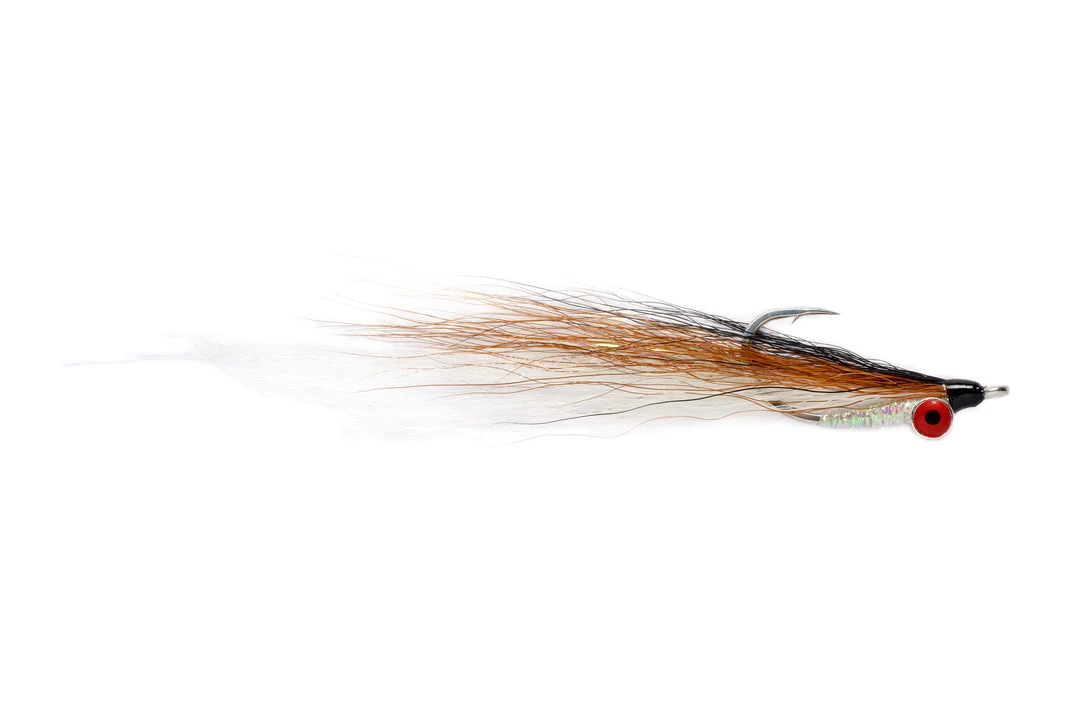 Fulling Mill Salty Clouser Brown 3 Fulling Mill Salty Clouser Brown