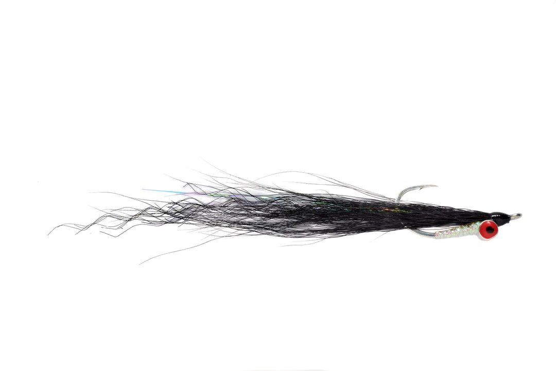 Fulling Mill Salty Clouser Black Flies 3 Fulling Mill Salty Clouser Black Flies