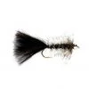 Fulling Mill Flies Flash Bugger Black Beadhead 1 Fulling Mill Flies Flash Bugger Black Beadhead