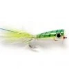 Fulling Mill Mylar Popper Chartreuse & White Flies
