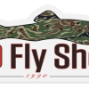 TCO Fly Shop Fly Fishing Stickers TCO Sticker - Camo Trout 2 TCO Fly Shop Fly Fishing Stickers TCO Sticker - Camo Trout