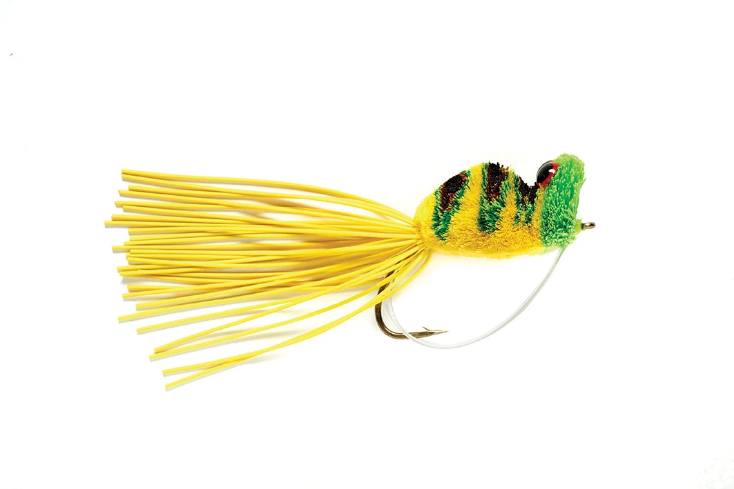 Fulling Mill Flies Dancing Frog Green 3 Fulling Mill Flies Dancing Frog Green