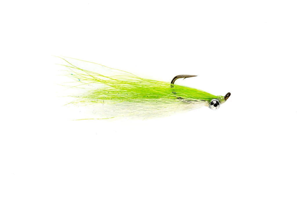 Fulling Mill Freshwater Clouser Chartruese 3 Fulling Mill Freshwater Clouser Chartruese