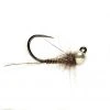 Fulling Mill Quill Jig Gray Tungsten Beadhead Barbless