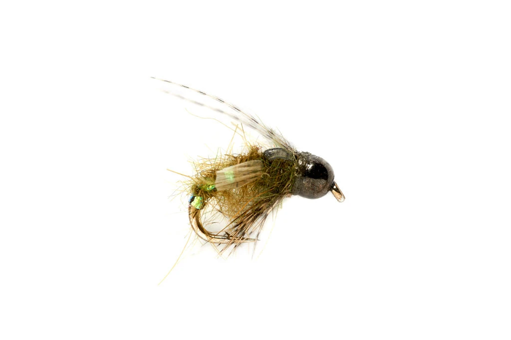 Fulling Mill Flies Thrift Shop Caddis Olive 3 Fulling Mill Flies Thrift Shop Caddis Olive