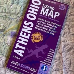 Books & Videos Purple Lizard Map - Athens Ohio 1st Edition