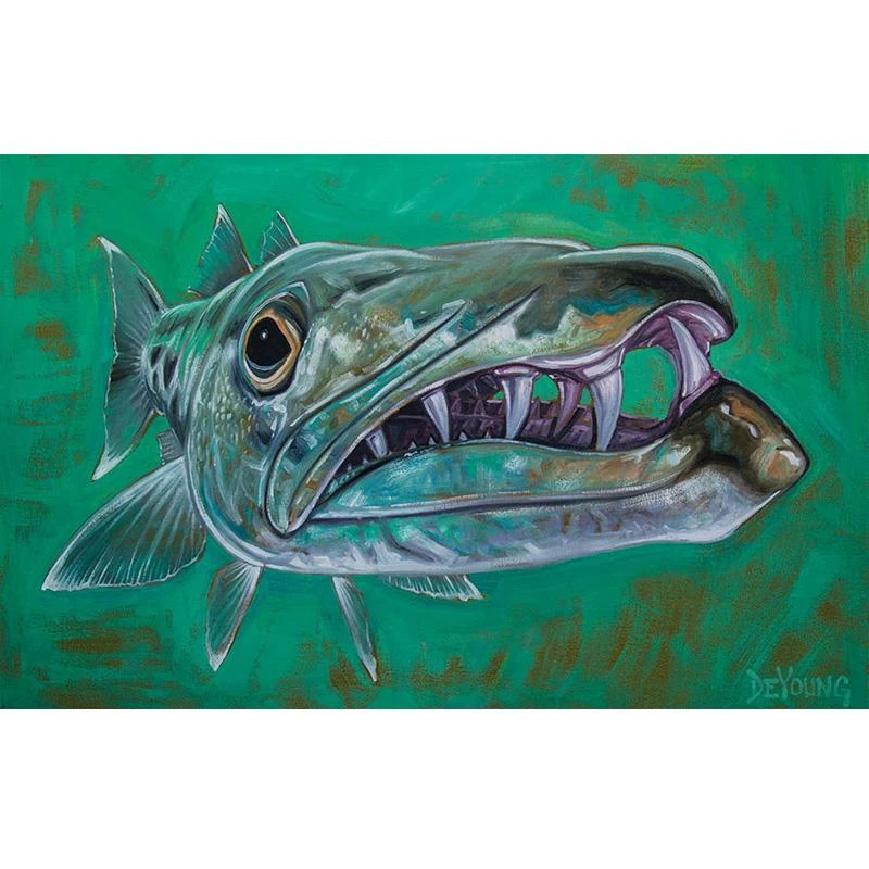 Gifts DeYoung Print - Grumpy Barracuda 3 Gifts DeYoung Print - Grumpy Barracuda
