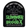 TCO Fly Shop Summer Of The Brood X Sticker Fly Fishing Stickers
