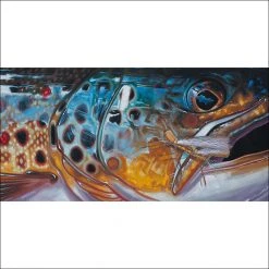 Gifts DeYoung Print - Abstract Brown - Chubby