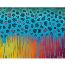 DeYoung Print - Dripping Brown Flank Gifts