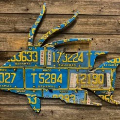 Cody Richardson Art - Bahamas Hogfish License Plate Art Gifts