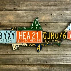 Gifts Cody Richardson Art - Mexico Bonefish License Plate Art