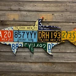 Gifts Cody Richardson Art - Mexico Tarpon License Plate Art