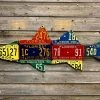 Gifts Cody Richardson Art - Antique Florida Snook License Plate Art