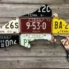Gifts Cody Richardson Art - Tennessee Vintage Trout License Plate Art