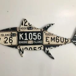 Cody Richardson Art - Rhode Island Tuna License Plate Art Gifts